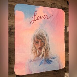 Taylor Swift Lover Album Cover Blanket
